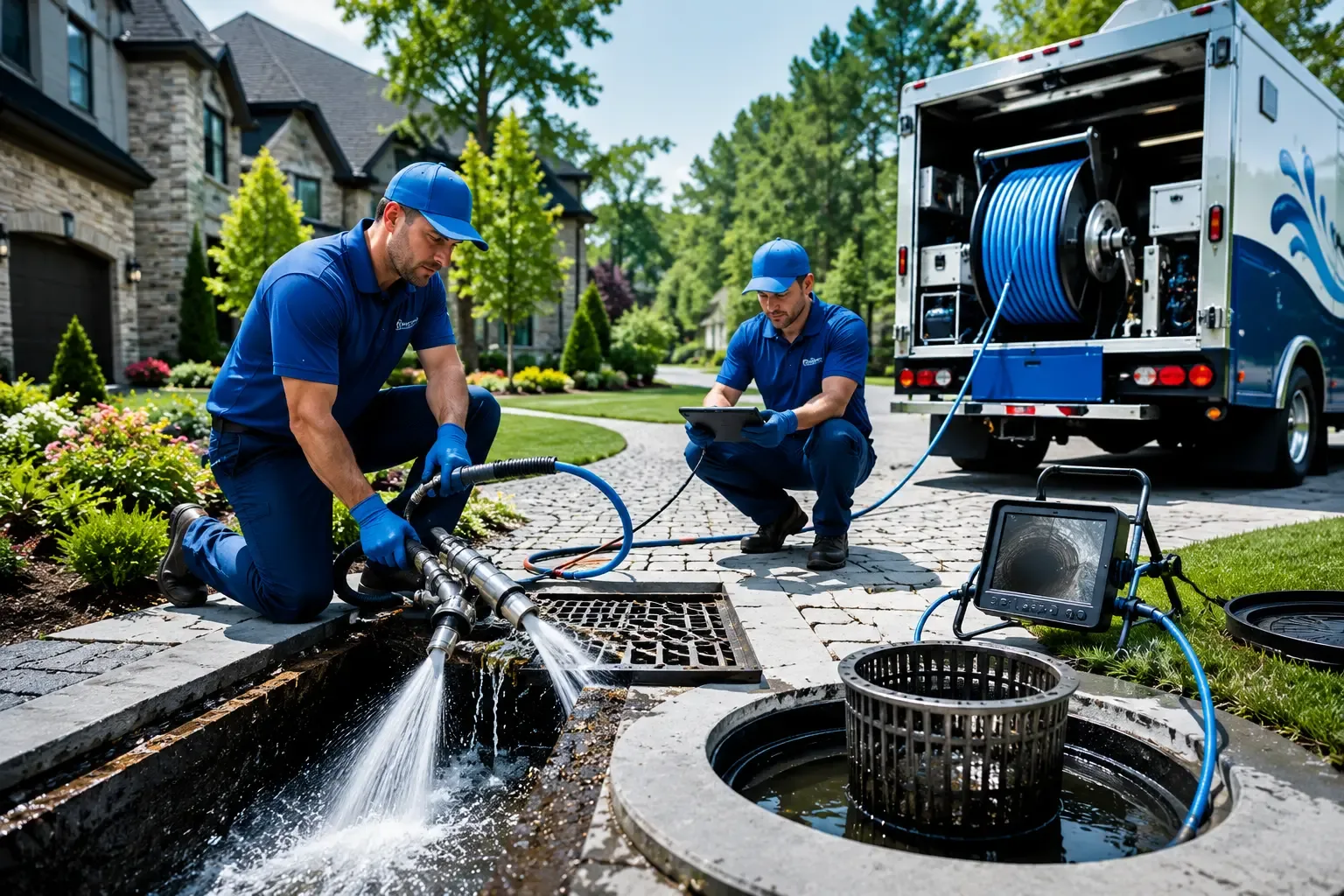 Local outdoor drain cleaning professionals in Brinkhaven, OH
