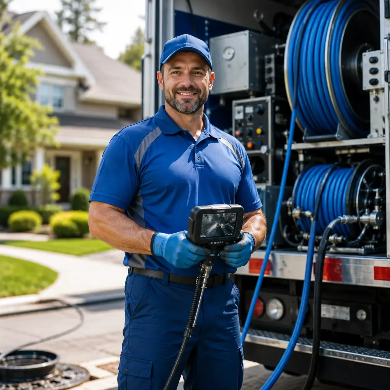 Local outdoor drain cleaning specialists in Brinkhaven, OH